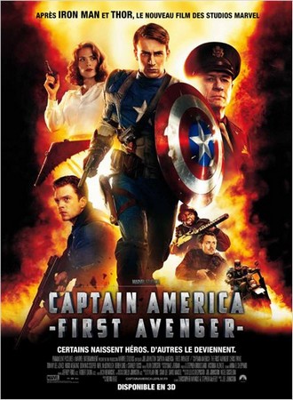 Captain America : First Avenger, mar. 2014 Captain America : First Avenger