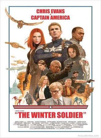 Captain America : Le soldat de l'hiver, avr. 2014 Captain America : Le soldat de l'hiver